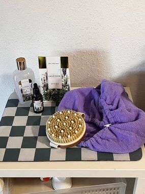 Lavender Bath Set - Purple